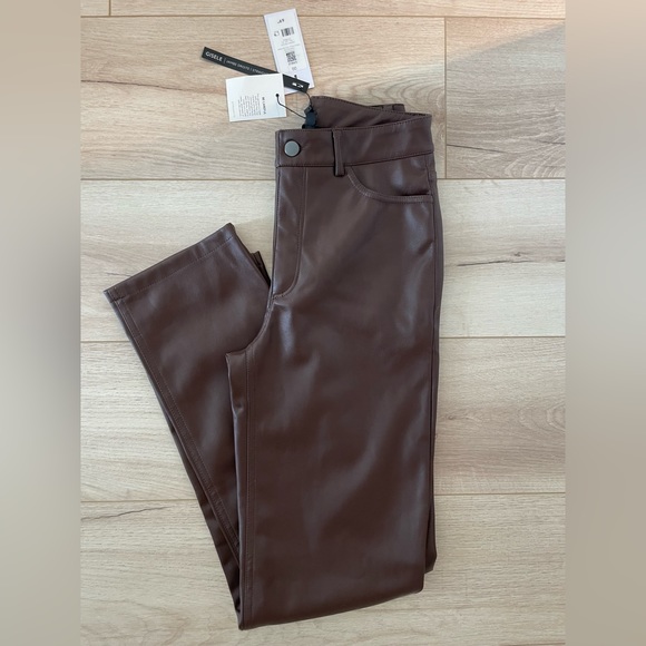 Dynamite Gisele Faux Leather Pants - Picture 1 of 1